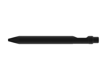 Spitzmeißel Typ M für EDDIE 53 Hydraulikhämmer (Ersatzteil 00300T-M)