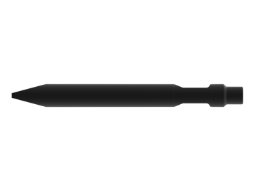 V-Keilmeißel Typ V für EDDIE 100 Hydraulikhämmer (Ersatzteil 00800T-V)