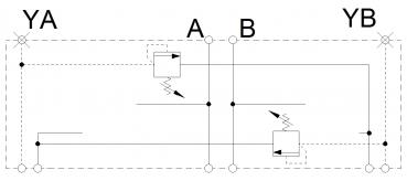 hydraulischer Schaltplan