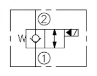 2/2-Wege Sitzventil: SV10-22-3B-N-24DG