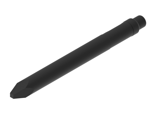 Spitzmeißel Typ M für EDDIE 53 Hydraulikhämmer (Ersatzteil 00300T-M)