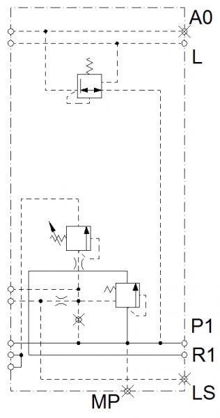 hydraulischer Schaltplan