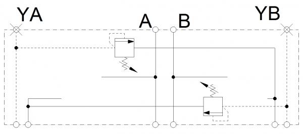 hydraulischer Schaltplan