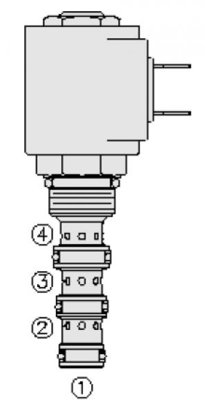 4/2-way valve: SV10-40M-0-N-24EG